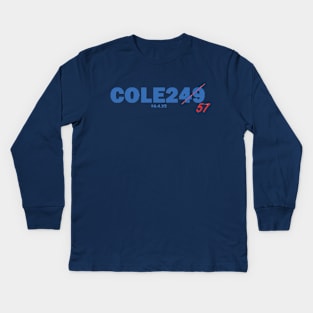 Gerritt Cole 257 strikeout Design Kids Long Sleeve T-Shirt